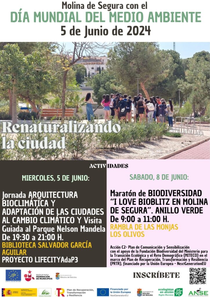 M. Ambiente Molina Actividades Día Mundial del Medio Ambiente 2024 Días 5 y 8 CARTEL